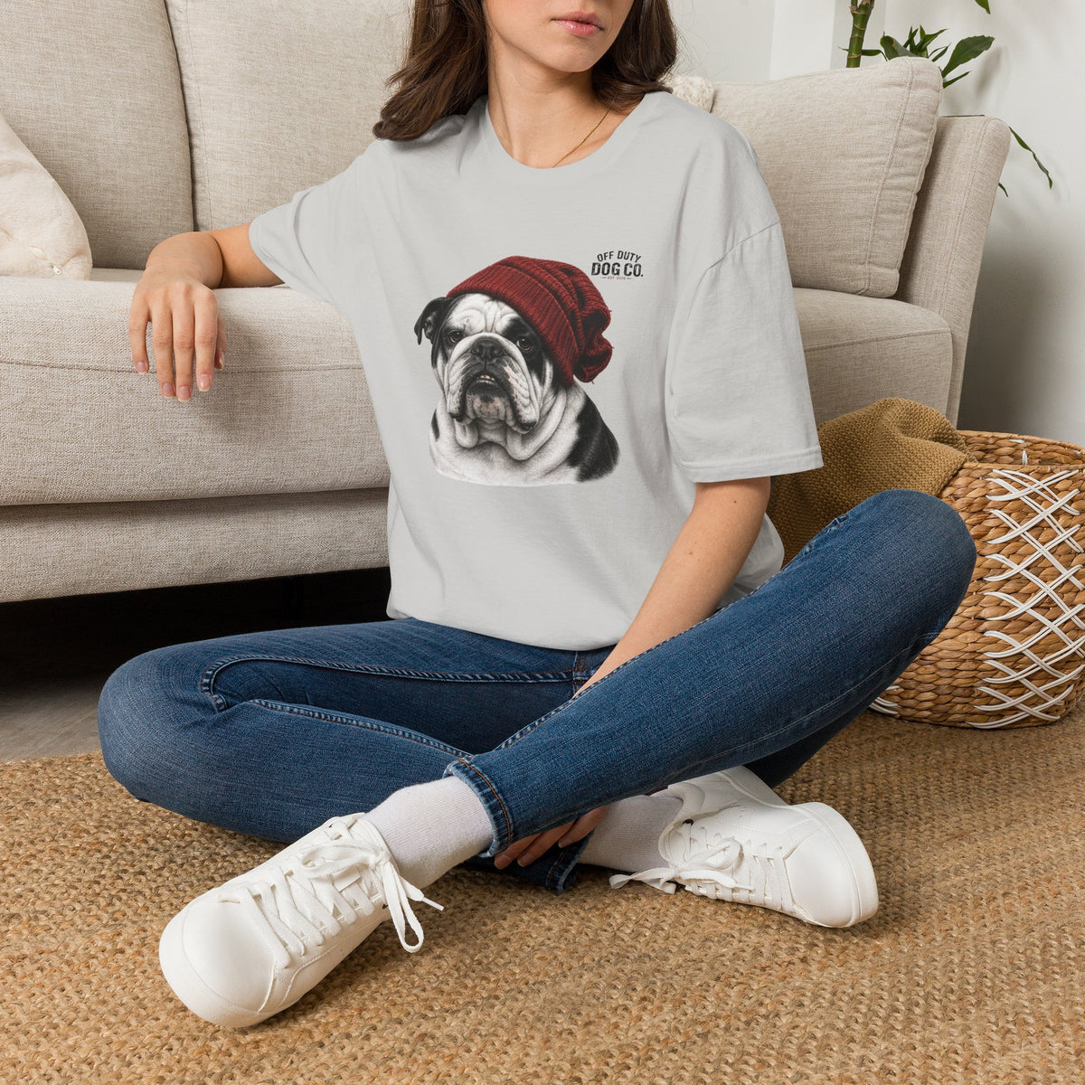 Bulldog Beanie T-Shirt