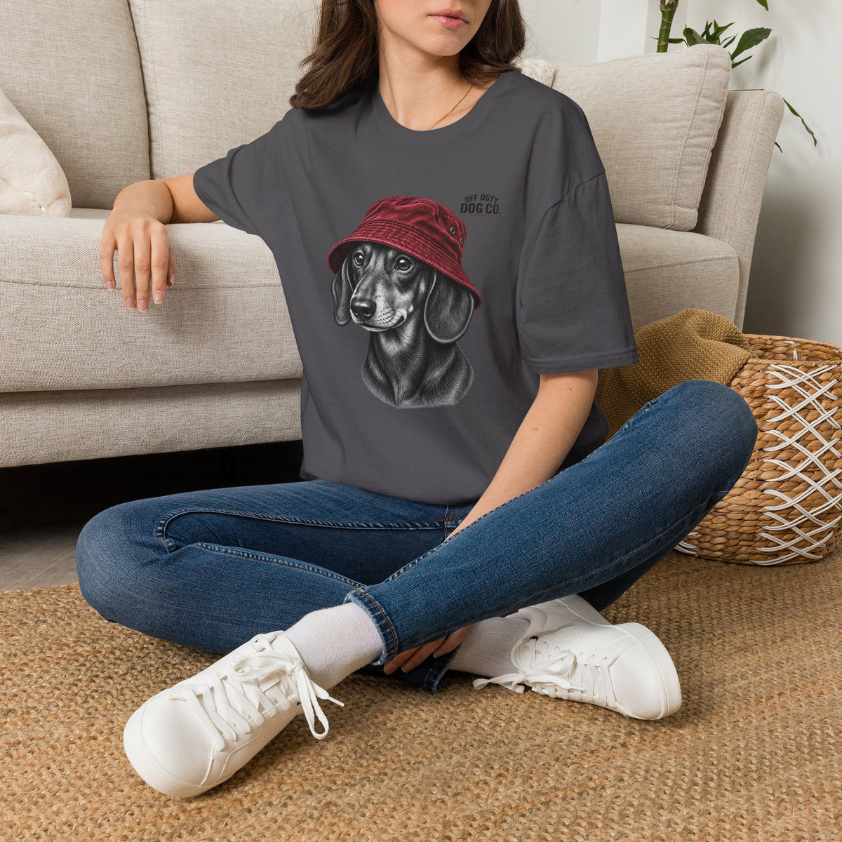 Dachshund Hat T-Shirt