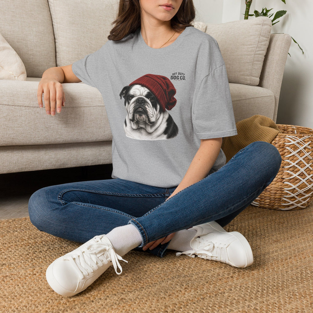 Bulldog Beanie T-Shirt