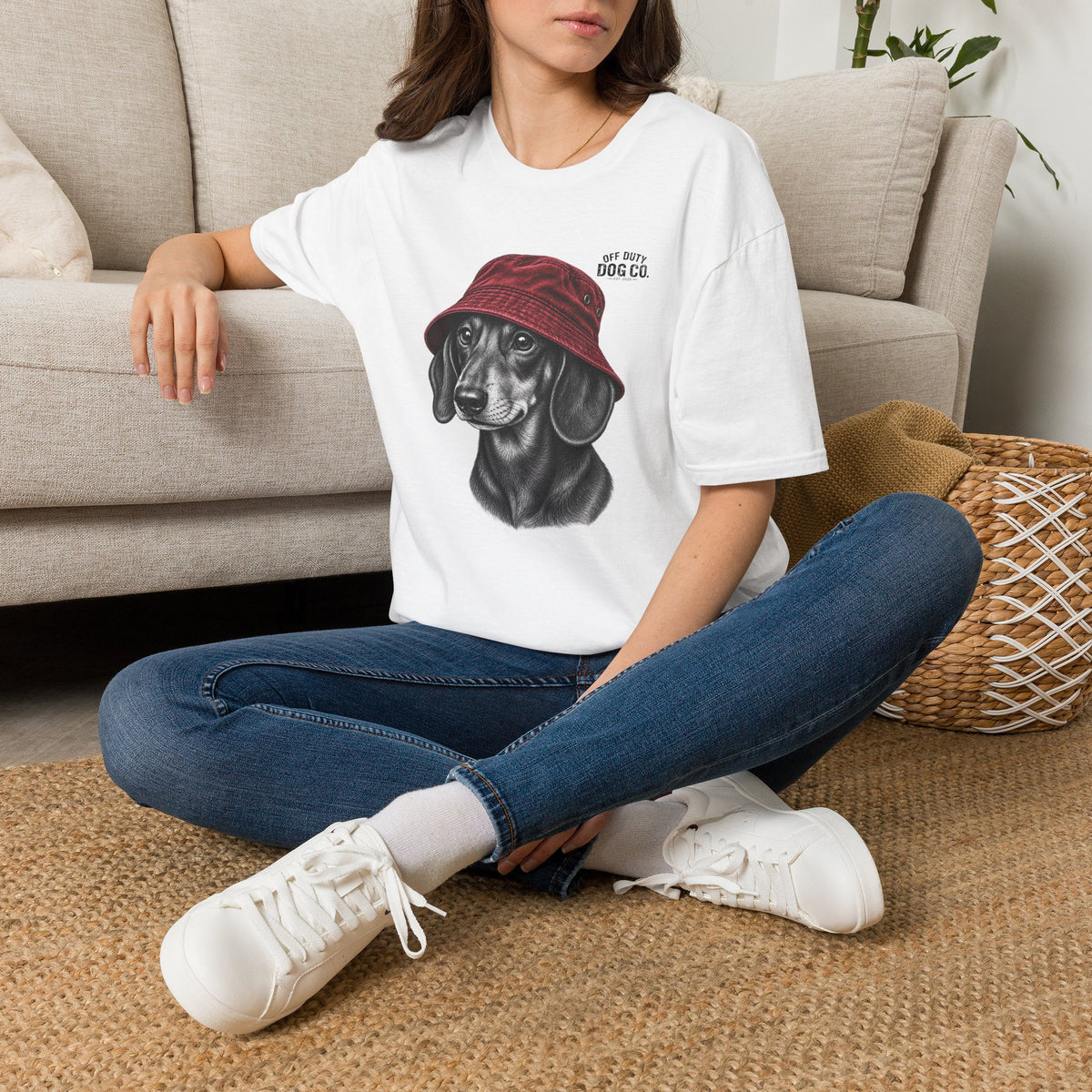 Dachshund Hat T-Shirt
