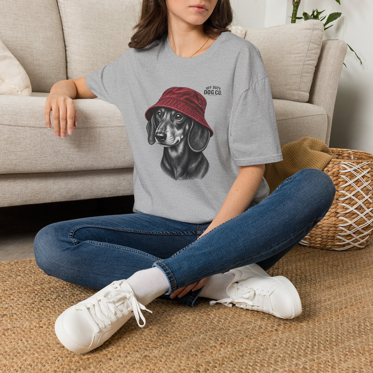 Dachshund Hat T-Shirt