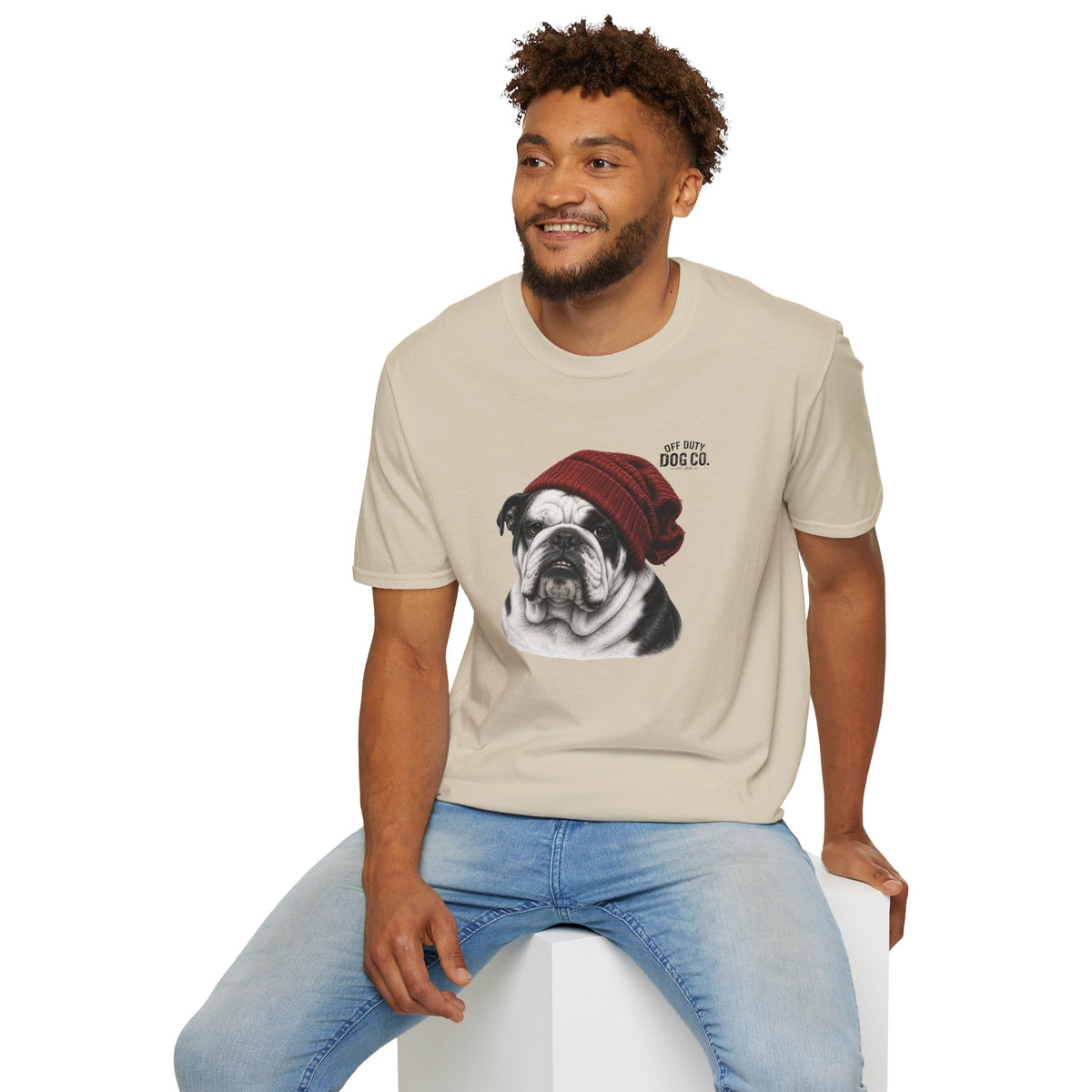 Bulldog Beanie T-Shirt